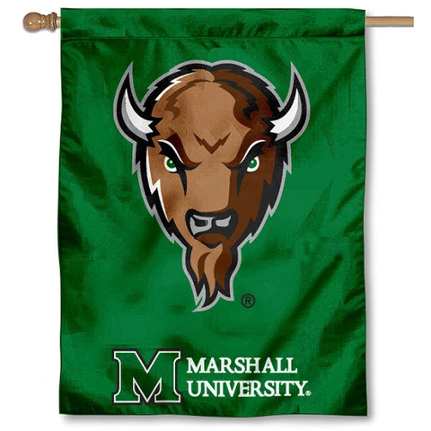 Marshall Thundering Herd House Flag Cover