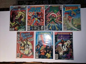 DC COMICS (Lot of 7) All #1s VF/NM Green Arrow V Blue Devil Bugs Jemm Supergirl - Picture 1 of 8