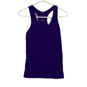 Active Basics Womens Purple Sleeveless Racer Back Scoop Neck Tank Top Size M - Picture 1 of 7