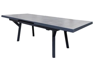 Keramik Ausziehtisch Gartentisch XXL Tisch ausziehbar wetterfest Alu kratzfest - Bild 1 von 10