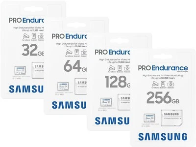 Samsung Pro Endurance 32GB 64GB 128GB 256GB microSD microSDXC microSDD Karte - Bild 1 von 2