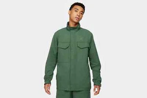 Chaqueta Nike Ropa Deportiva Para Hombre Tejida M65 Estilo Militar CZ9922-338 Pequeña Nueva con Etiquetas $100 - Imagen 1 de 5