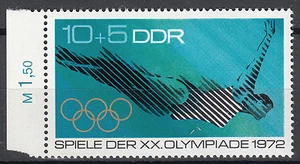 DDR 1972 Mi. Nr. 1754 mit Rand Postfrisch (26088) - Bild 1 von 1