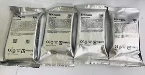 New Genuine Lexmark 150XL Black Cyan Magenta Yellow 4PK Ink Cartridges Bag - Picture 1 of 2