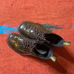 Doc Dr. Marten Vintage klobig braun Damengröße 5 Schnürung runde Spitze hoch - Bild 1 von 7