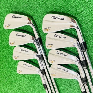 Cleveland 588 MB Iron Set 8pcs 3-Pw Flex R Regular AMT BLACK R300 - Picture 1 of 8