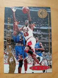 Michael Jordan # 41 He's Back 1995-96 Upper Deck SP Championship N.Mint to Mint - Bild 1 von 2