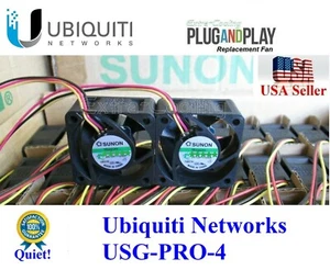 2x Quiet Fans Ubiquiti Unifi Security Gateway Pro (USG-PRO-4) 13~18dBA noise - Picture 1 of 7