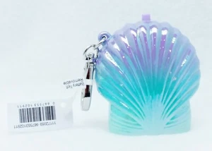 1 Bath Body Works SEA SHELL Pocket Bac Holder Sanitizer Carry Case Clip - Bild 1 von 3