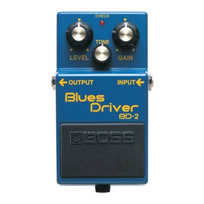 BOSS BD-2 Blues Driver Guitar Effects Pedal Level Tone Knob Gain Knob - Image 1 of 4