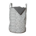 Ambesonne Dreamy Abstract Laundry Bag Hamper Basket With Handles Laundromats