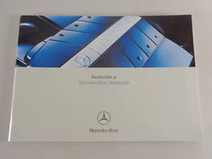 Scheckheft Mercedes Benz SLK, CLK, Sl, CL , Etc. Sur Finnois De 04/2003 - Photo 1/1