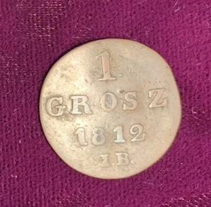 1812 Poland 1 Grosz - Picture 1 of 4