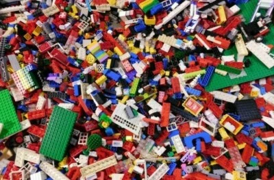 LEGO BULK LOT 5 LBS MIXED BUILDING BRICKS BLOCKS PARTS PIECES ~ FREE SHIPPING - Image 1 of 4