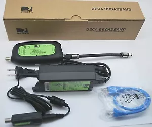1 PAQUETE DE 2 ADAPTADORES DE BANDA ANCHA DIRECTV DECA CINE BAJO DEMANDA ETHERNET A COAXIAL - Imagen 1 de 5