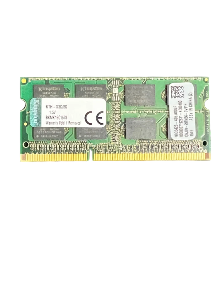 New Kingston 8 GB DD3 PC3-10600S Memory Laptop RAM - KTH-X3G/0.3oz - Image 1 of 1
