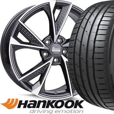 19 Zoll Sommerräder MAM RS6 PFP Hankook S1 225/35 für Audi S3 Sportback Mod. 8V - Bild 1 von 4