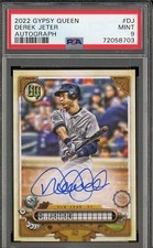Derek Jeter 2022 Topps Gypsy Queen New York Yankees HOF AUTO PSA 9 MINT