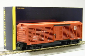 LIONEL AMERICAN FLYER SANTA FE STOCK CAR #25983 S GAUGE freight prr 2019492 NEW - Picture 1 of 9
