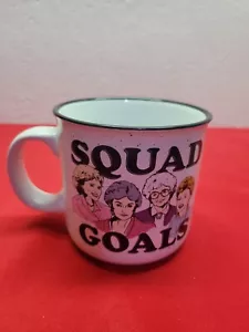 New Golden Girls Coffee Mug Squad Goals 20 Oz Stoneware Best Friend Cup Tea - Picture 1 of 6