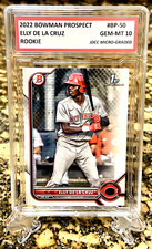 2022 BOWMAN PROSPECT GRADED “GEM-MINT 10” ROOKIE CARDS -YOU PICK- De La Cruz