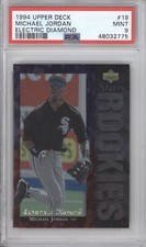 MICHAEL JORDAN PSA 9 1994 UPPER DECK #19 ROOKIE ELECTRIC DIAMOND WHITE SOX RC 75