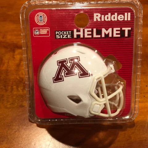 Minnesota Golden Gophers “Row the Boat” pocket pro helmet Riddell Cover