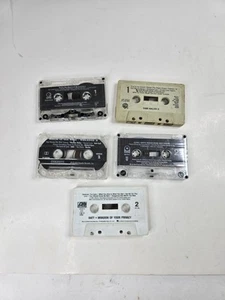 Lot of 5 - 70s 80's 90s Hair Band Cassettes No Cases Mix Vintage Bands Concert - Picture 1 of 10
