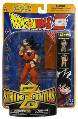 Экшн-фигурка Dragonball Z Goku Striking Fighters НОВАЯ Kamehameha Wave Irwin 2002 - Изображение 1 из 4