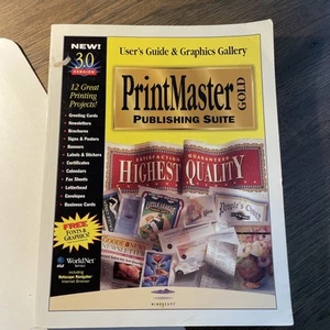 PrintMaster Gold Publishing Suite User Manual - Picture 1 of 2