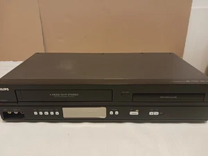 Philips / DVD VCR Combo Player / DVP3345VB/F7 / Tested & Working / No Remote - Picture 1 of 6