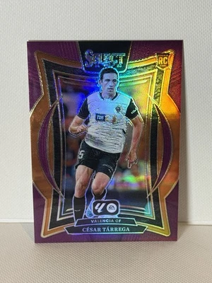 24/25 Panini Select La Liga César Tárrega RC Terraza Púrpura/99 Valencia Foto 1 de 2