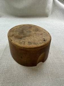 Antique Wooden Hat Form Block Dome Mold 7 1/8 5120 - Picture 1 of 6