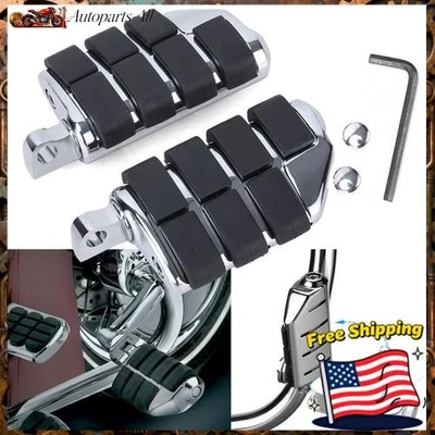 Pedales de reposapiés de carretera para Harley Touring Electra Street Glide Road King Foto 1 de 4