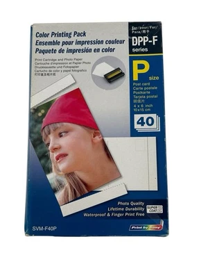Sony SVM-F40P 4"x6" Color Print Paper - New - Fast Shipping - Image 1 of 3