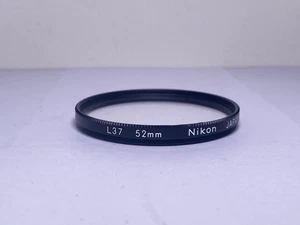 Nikon 52mm L37 UV filter - Great Condition - Picture 1 of 2