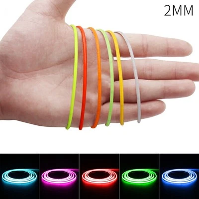 Super Thin 2mm COB LED Strip Light DC12V Lights Strip Ribbon Lamp Tape 480leds/m - Image 1 of 4