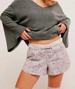 Free People Intimately 100%Cotton Boxers Ivory Combo Small/Medium NWT Free Ship - Picture 1 of 8