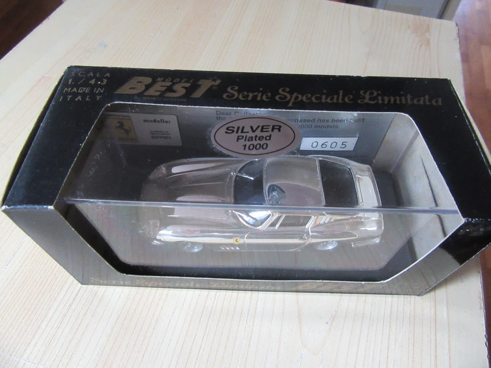 Modellismo statico - 1/43 -BEST Model - FERRARI 275 GTB/4 Coupè- Silver - Immagine 1 di 4