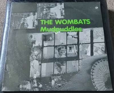 THE WOMBATS-MUDPUDDLES-NEW SEALED ORIGINAL US PRESSING-VINYL LP-HAS HOLE PUNCH - Image 1 of 4