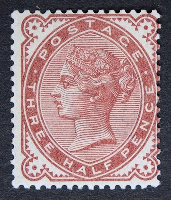 GB SG167 QV 1880 1-1/2d Venetian Red, Mint MLH, Cat £250 - Image 1 of 2