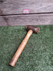 Vintage Thor Hammer Size 2. Copper & Rawhide, Soft Hit Hammer. Old Tool (#761) - Picture 1 of 10