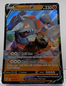 Rhyperior V 095/189 Ultra Rare Darkness Ablaze Pokemon TCG Near Mint - Bild 1 von 2