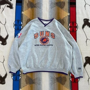 Vintage 90s Phoenix Suns Embroidered Sweatshirt Size 2XL Lee Sport NBA - Bild 1 von 9