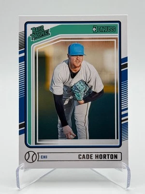 2024 Panini Donruss Rated Prospect #133 CADE HORTON - Image 1 of 2