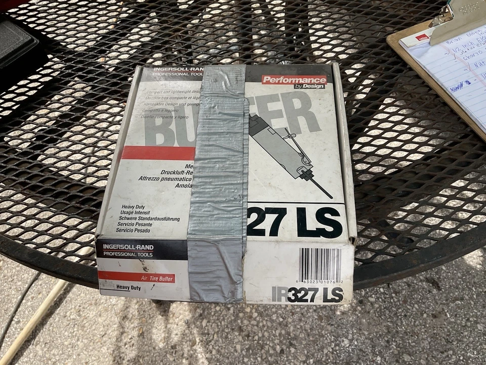 Tampón de parche de neumáticos de aire de baja velocidad Ingersoll Rand 327LS Foto 1 de 2