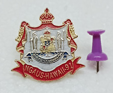 Hawaii National Guard Pin - Hawaii NGAUS Crest Pin