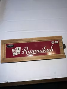 Front Porch Rummikub Game Wood Box 53302 - Picture 1 of 8