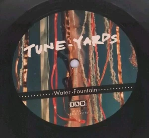 TUNE - YARDS Water Fountain / Nikki Nack Megamix 7" 45 RPM 4AD Promo NM 2014 - Picture 1 of 4