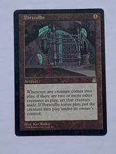 MTG - Portcullis, Stronghold NM/M Vintage Rare Magic The Gathering Free Shipping